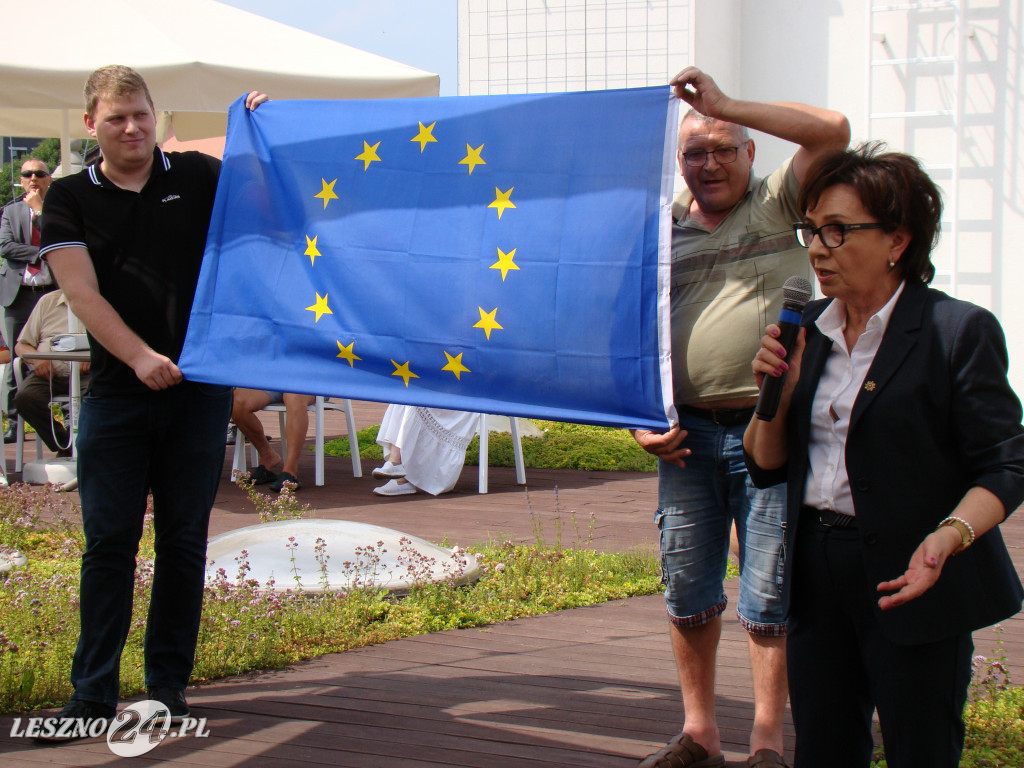 Marszałek Elżbieta Witek w Lesznie