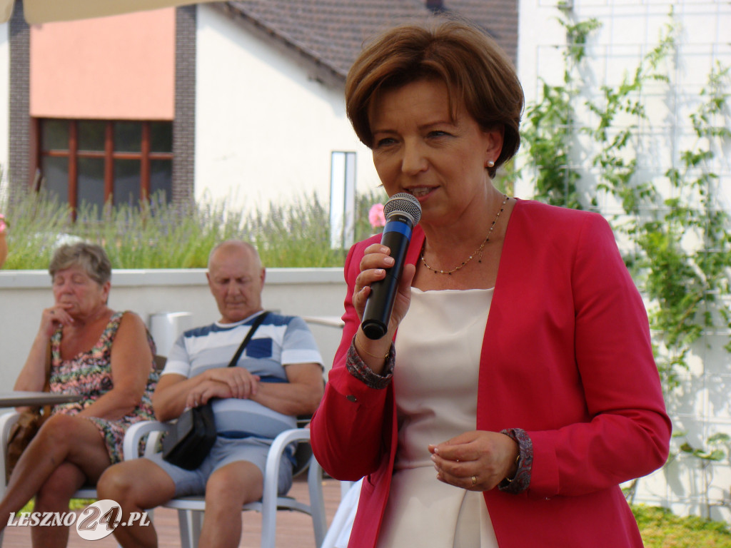 Marszałek Elżbieta Witek w Lesznie