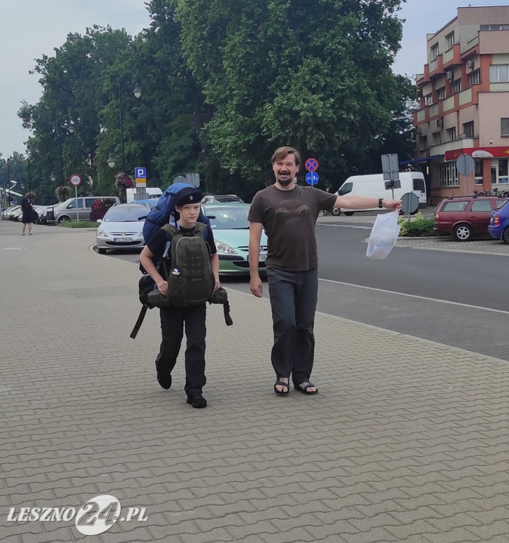 Harcerze pojechali na obóz