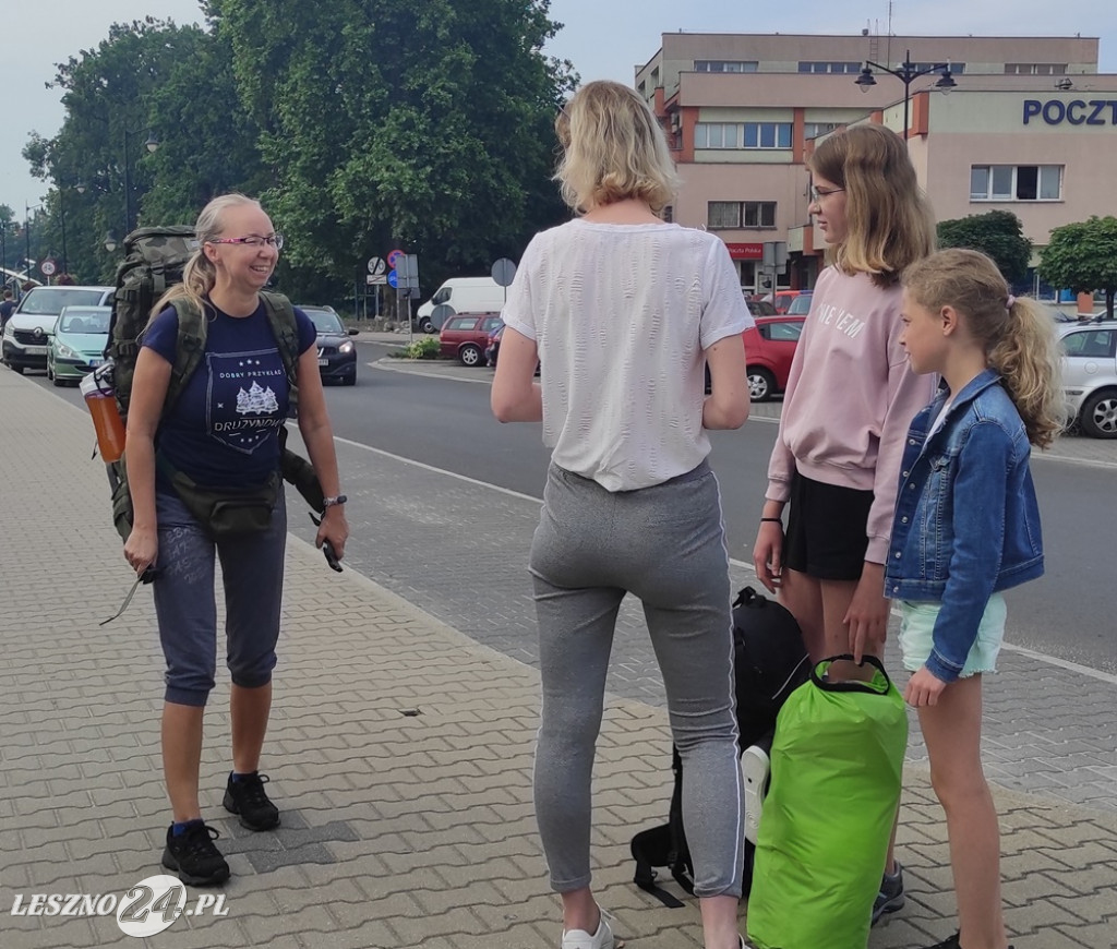 Harcerze pojechali na obóz