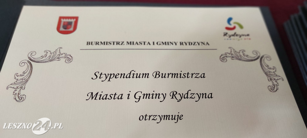 Zdolną młodzież ma gmina Rydzyna