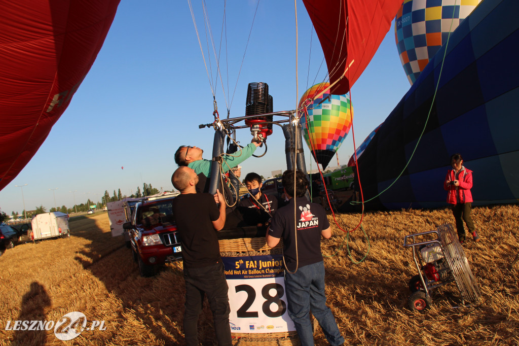 Trening przed Mistrzostwami Świata Juniorów