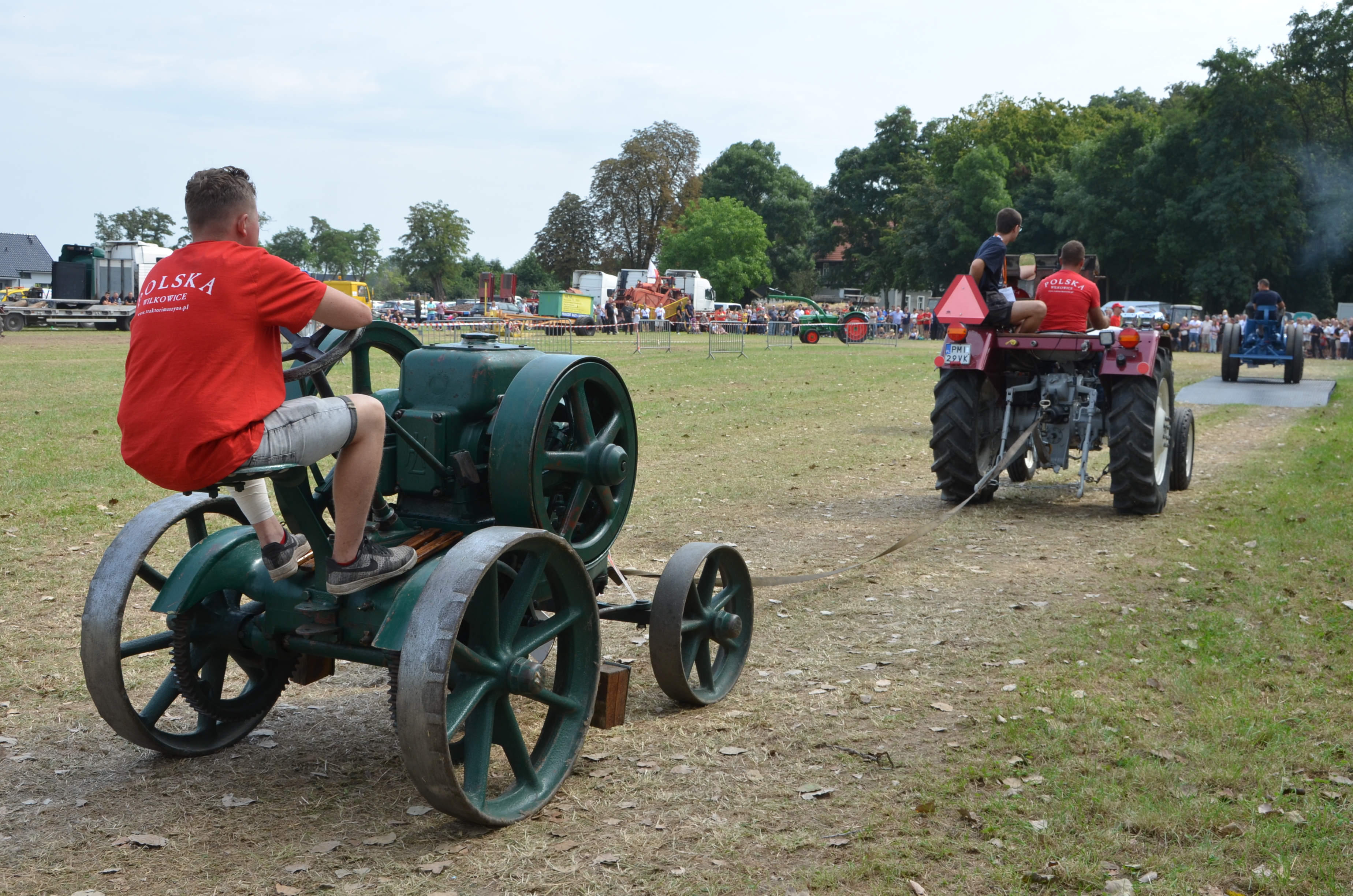 XIX Ogólnopolski Festiwal Starych Ciągników i Maszyn Rolniczych - drugi dzień