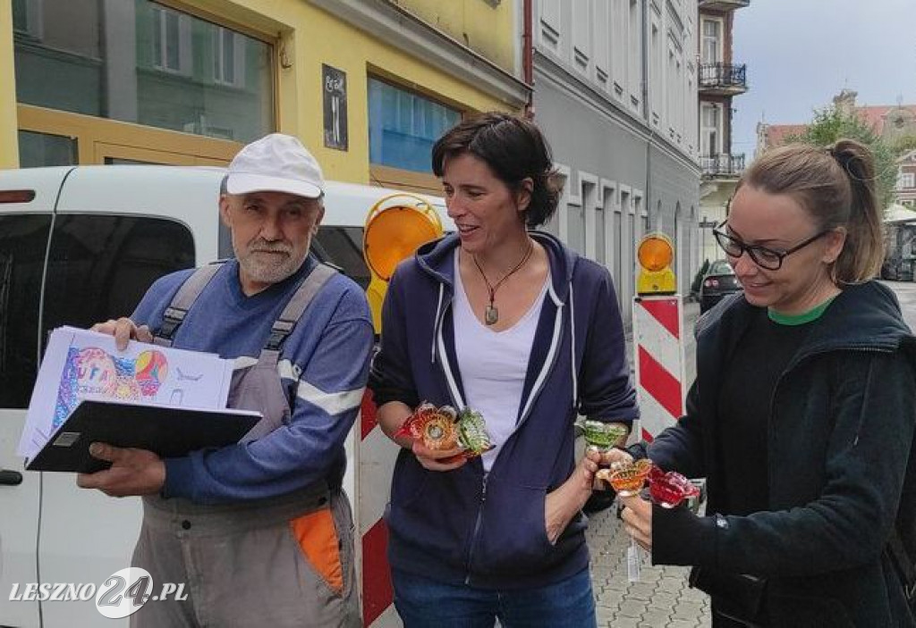 W Lesznie powstaje mozaika muralowa