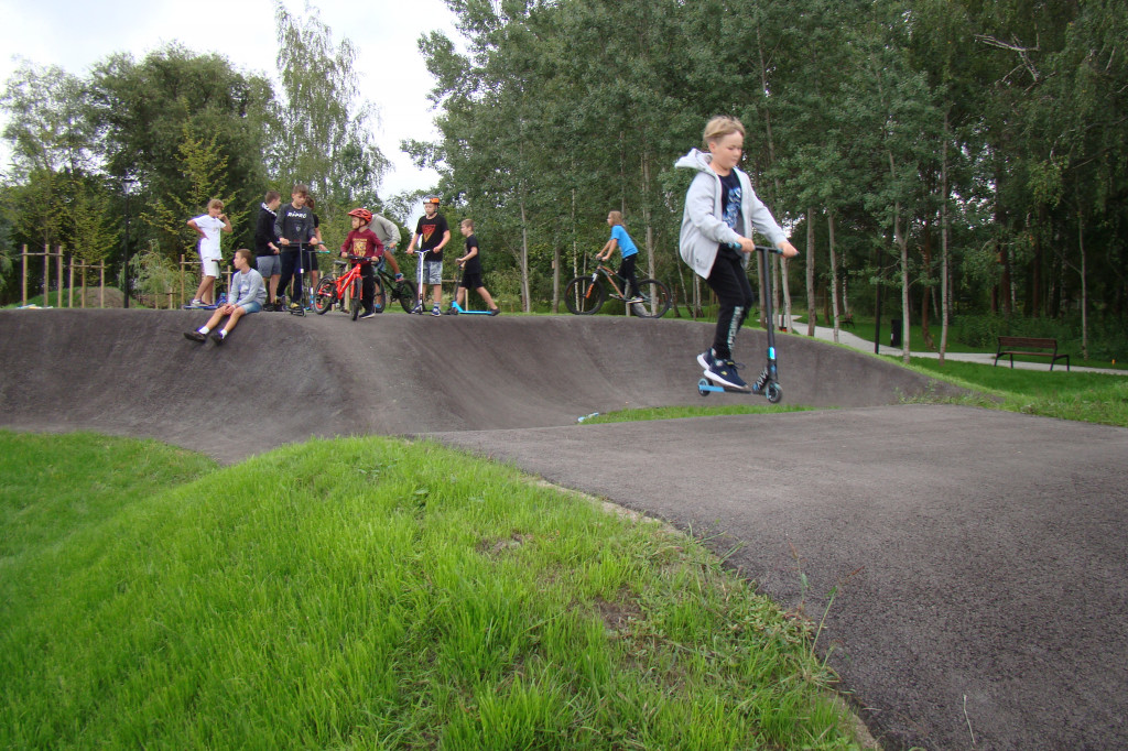 Park z pumptrackiem w Lesznie!