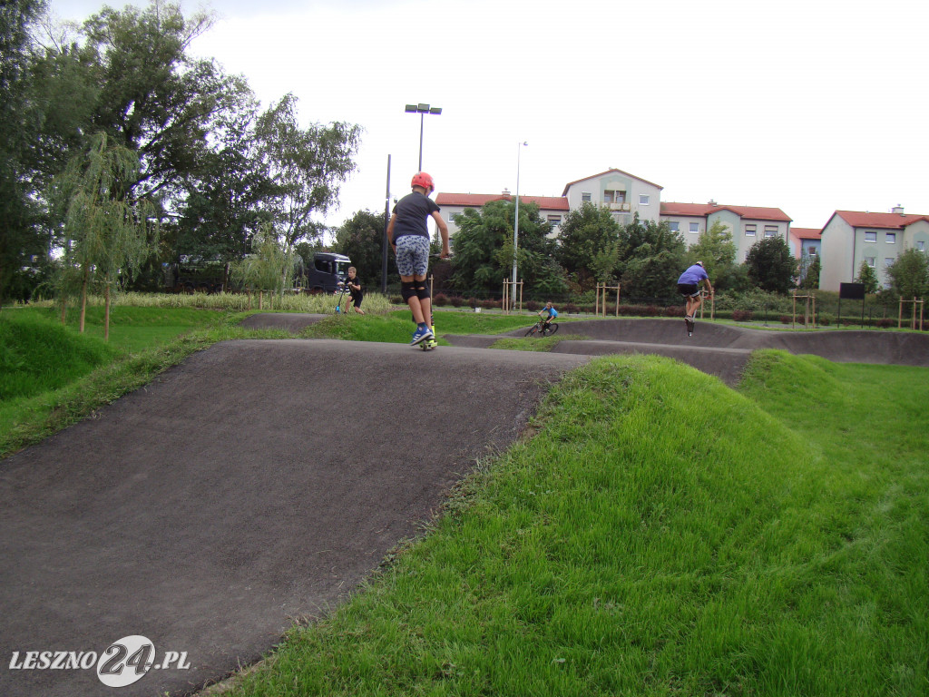 Park z pumptrackiem w Lesznie!