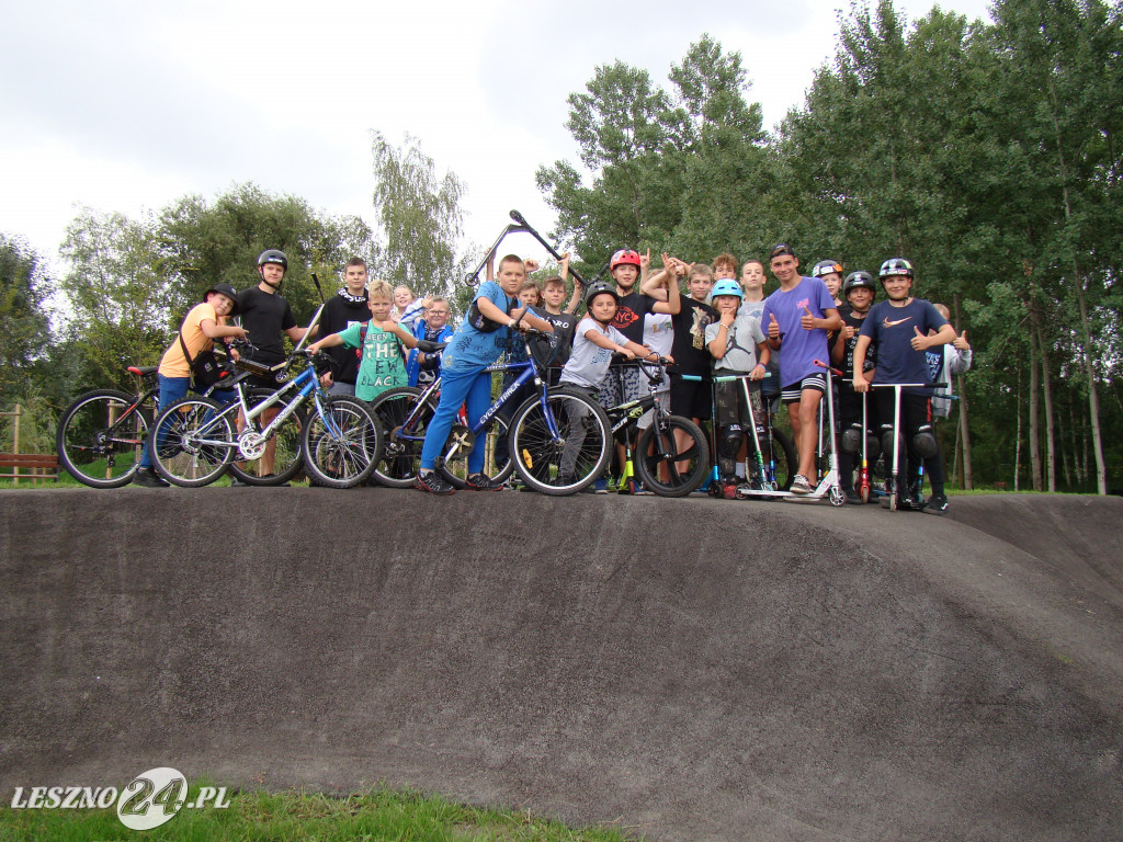 Park z pumptrackiem w Lesznie!