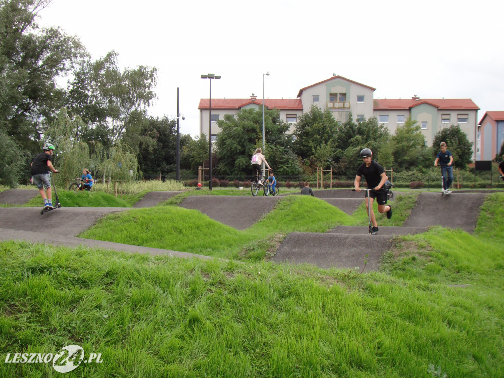 Park z pumptrackiem w Lesznie!