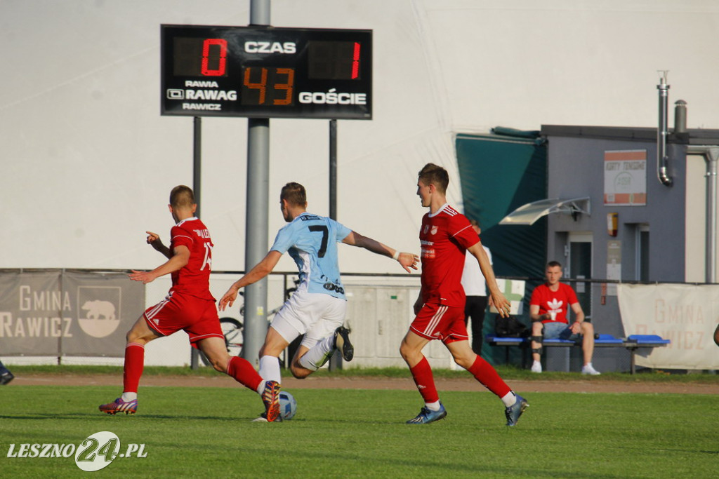W piłkarskim derby Polonia lepsza od Rawii