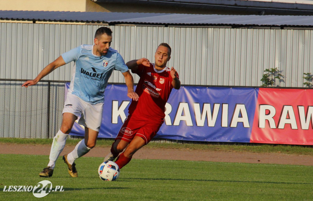 W piłkarskim derby Polonia lepsza od Rawii