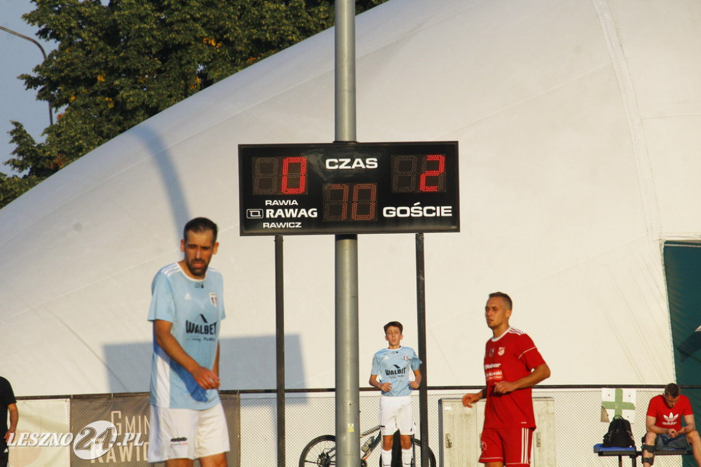 W piłkarskim derby Polonia lepsza od Rawii