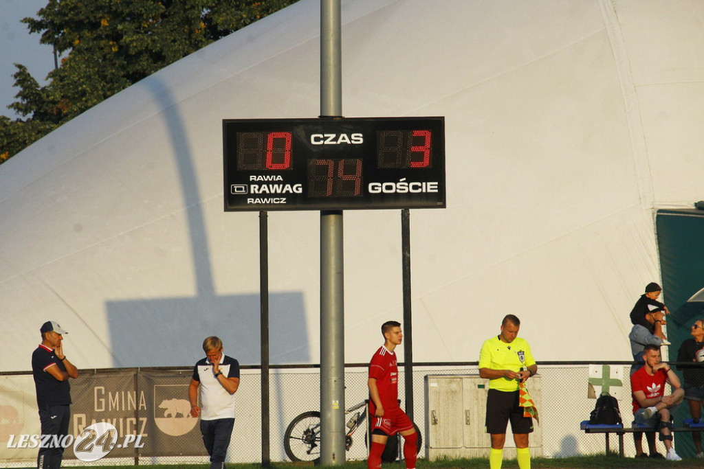W piłkarskim derby Polonia lepsza od Rawii