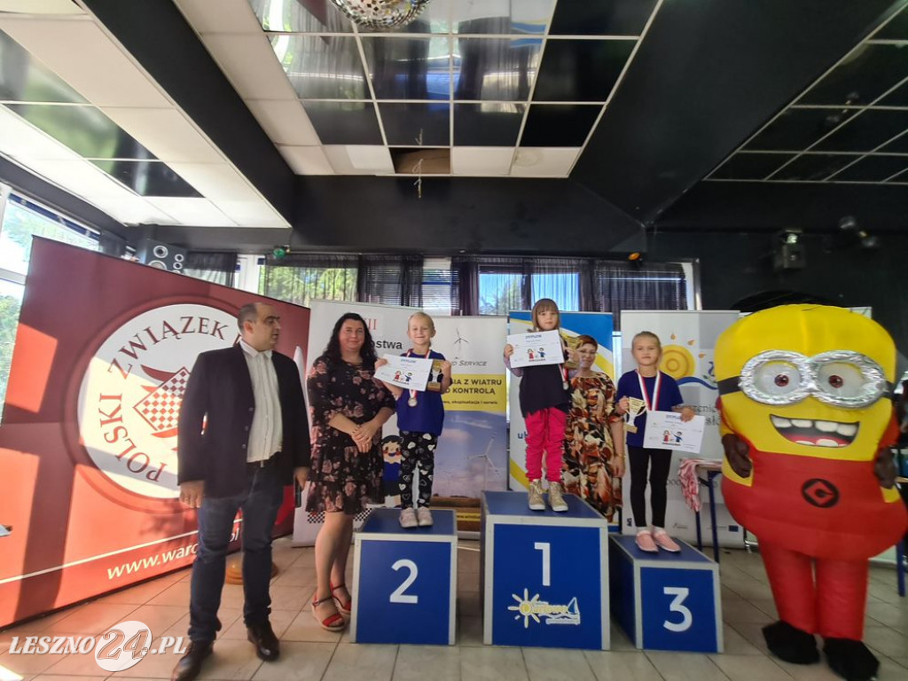 Trzy medale warcabistów Roszady Lipno w MP dzieci