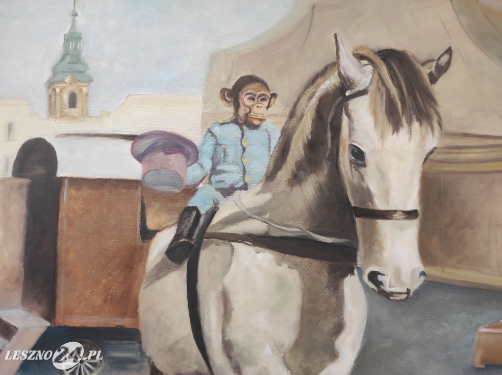 Obrazy z historią w tle