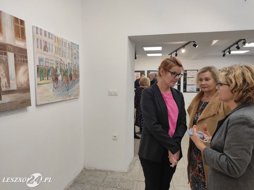 Obrazy z historią w tle