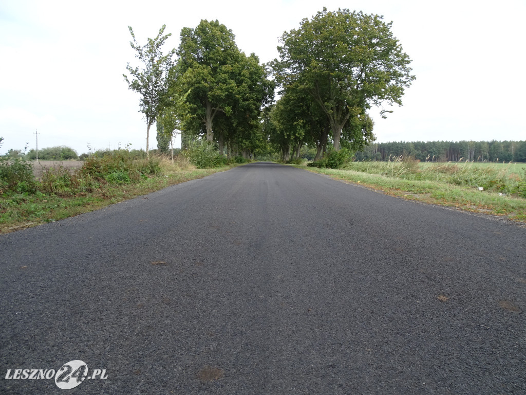 Otwarcie dwóch dróg w powiecie leszczyńskim