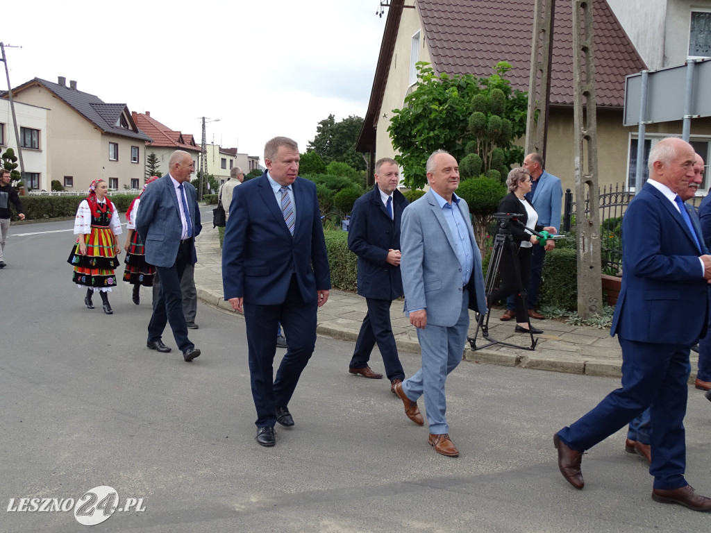 Otwarcie dwóch dróg w powiecie leszczyńskim