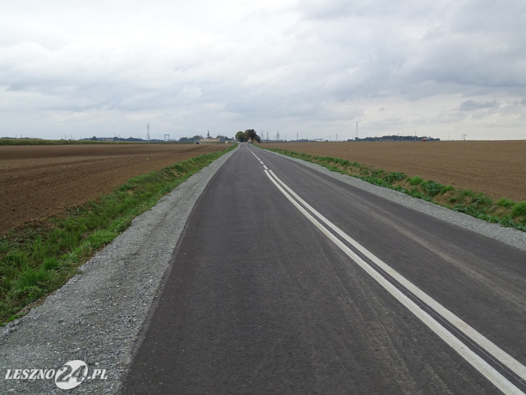 Otwarcie dwóch dróg w powiecie leszczyńskim