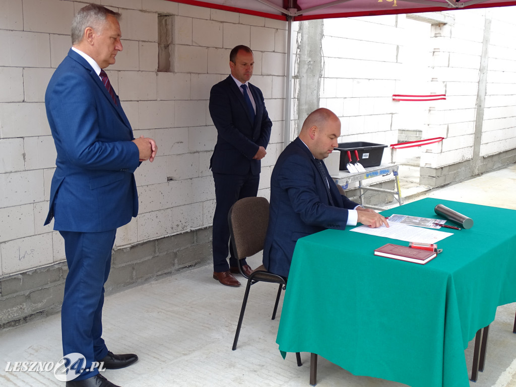 Akt erekcyjny hali sportowej w Wilkowicach