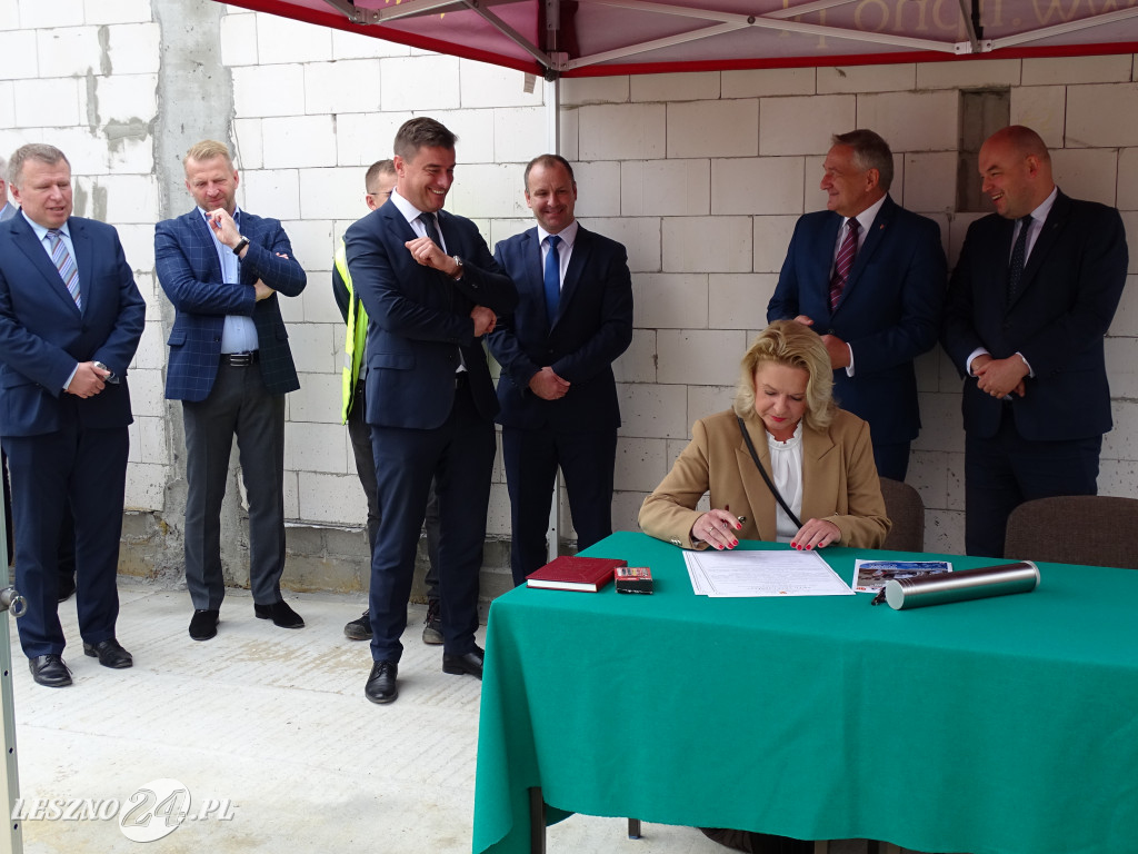 Akt erekcyjny hali sportowej w Wilkowicach