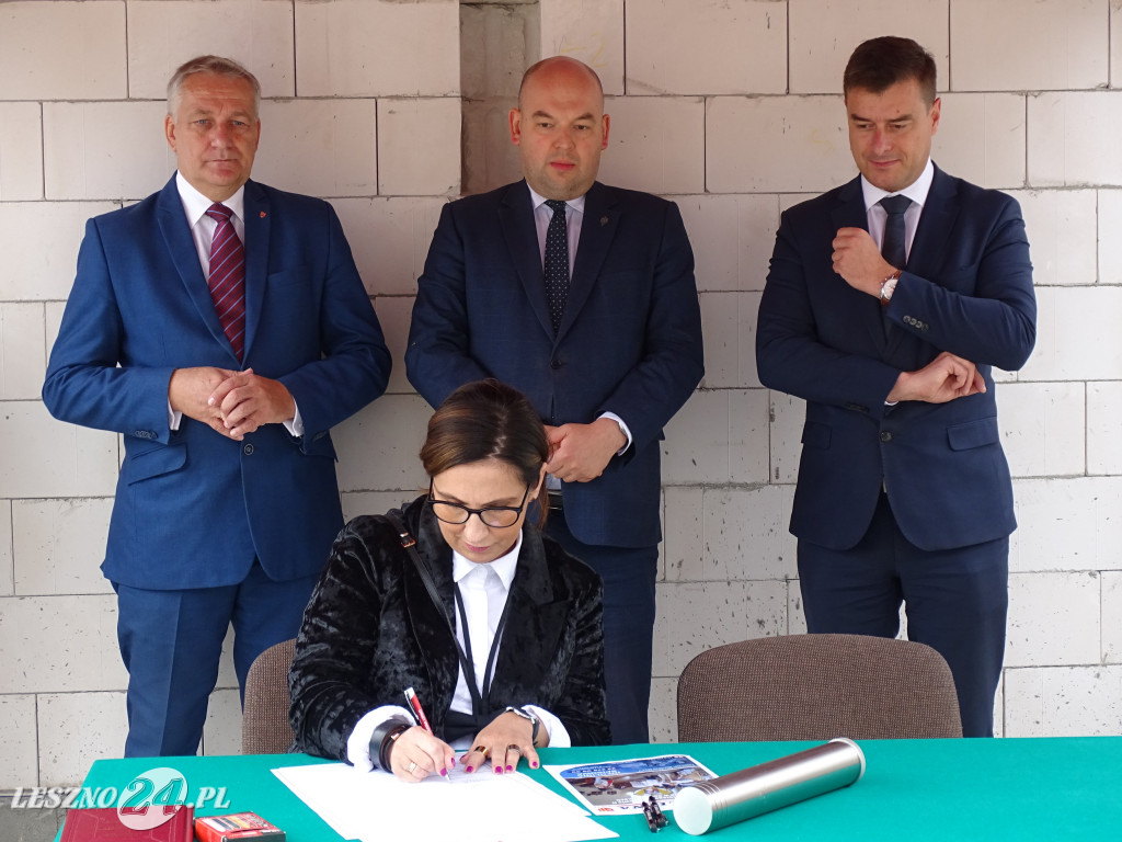 Akt erekcyjny hali sportowej w Wilkowicach