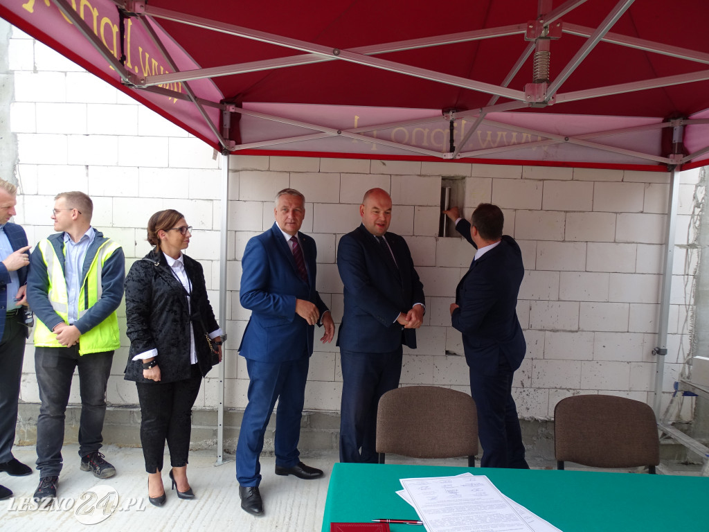 Akt erekcyjny hali sportowej w Wilkowicach