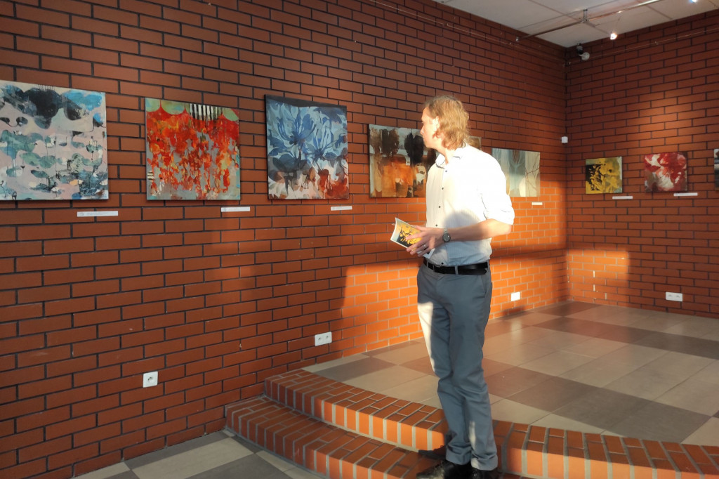 Wystawa I. Wolskiej w Galerii ART 9