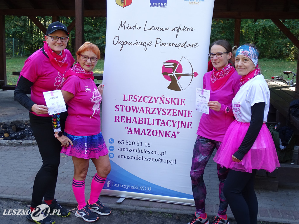 Różowy Marszobieg w Karczmie Borowej