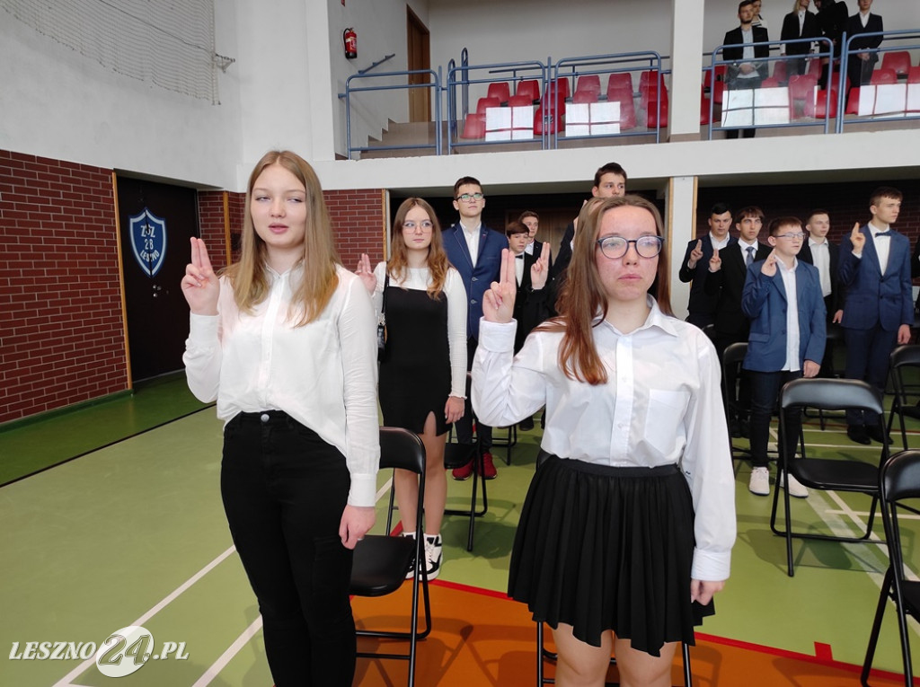 Ślubowanie klas pierwszych w ZST-CKZiU