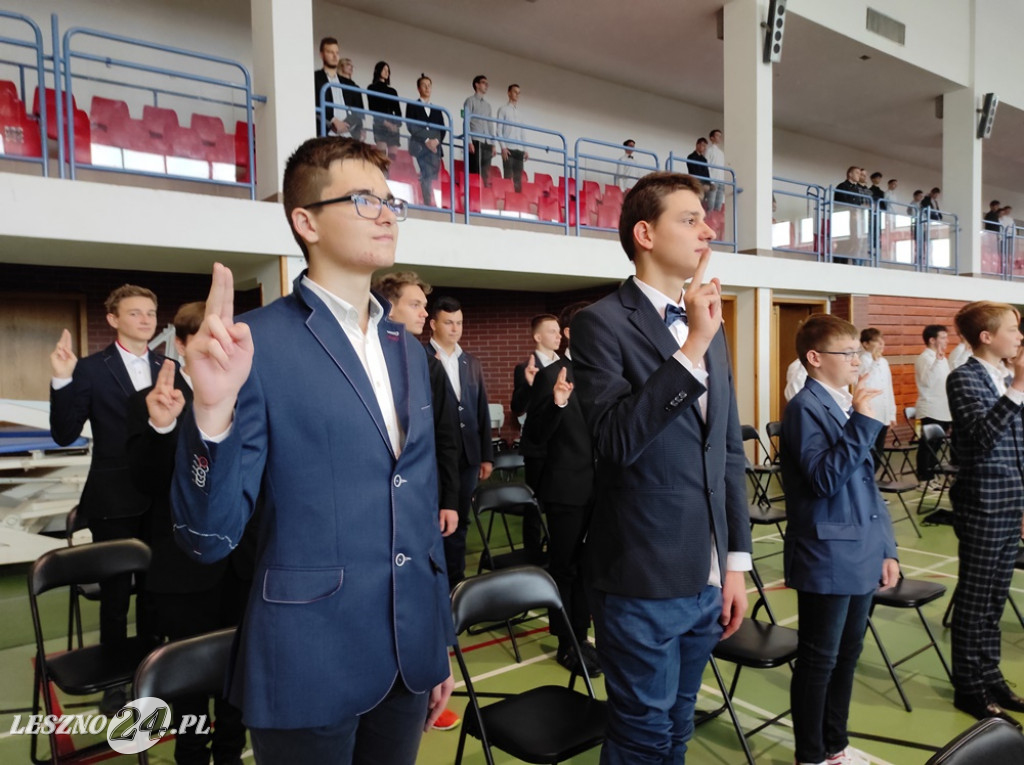 Ślubowanie klas pierwszych w ZST-CKZiU