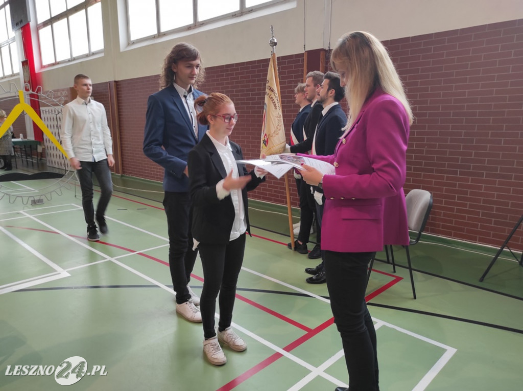 Ślubowanie klas pierwszych w ZST-CKZiU