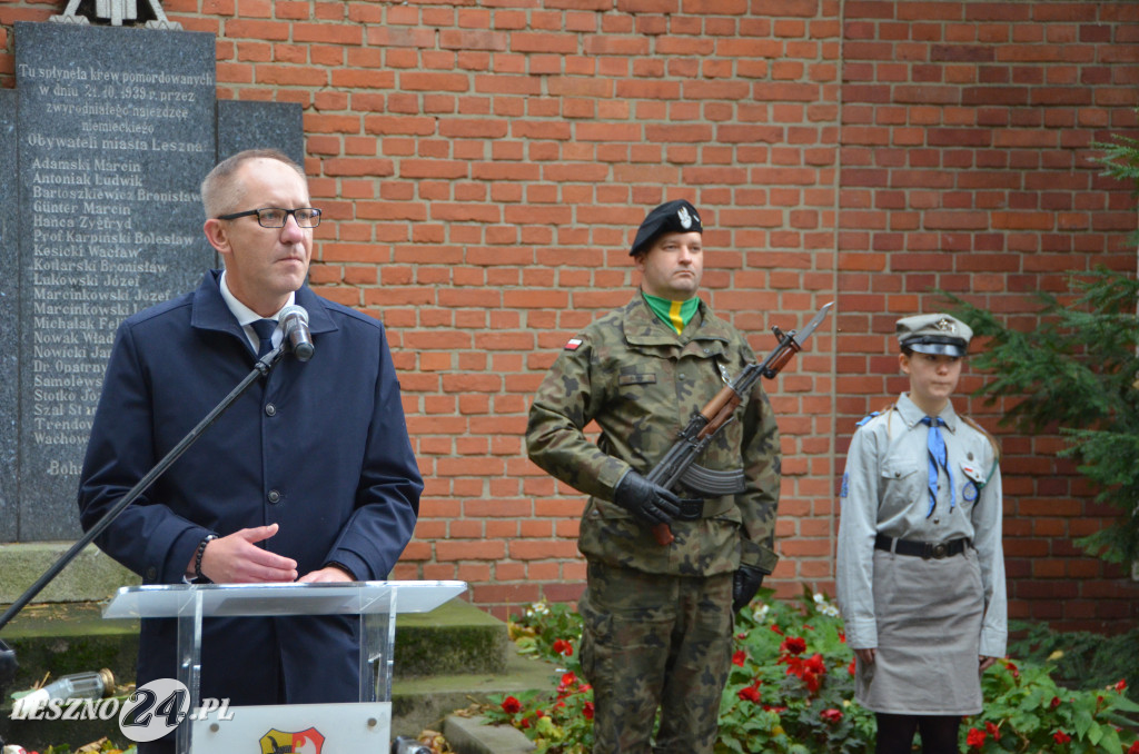 82. rocznica rozstrzelania 20 mieszkańców Leszna