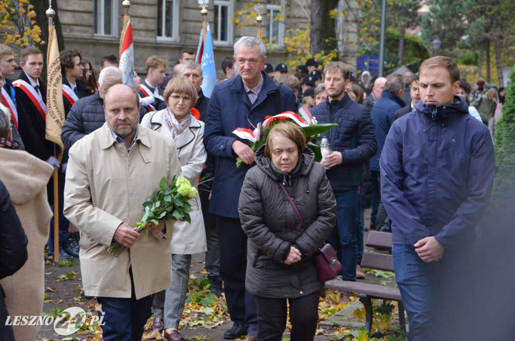 82. rocznica rozstrzelania 20 mieszkańców Leszna
