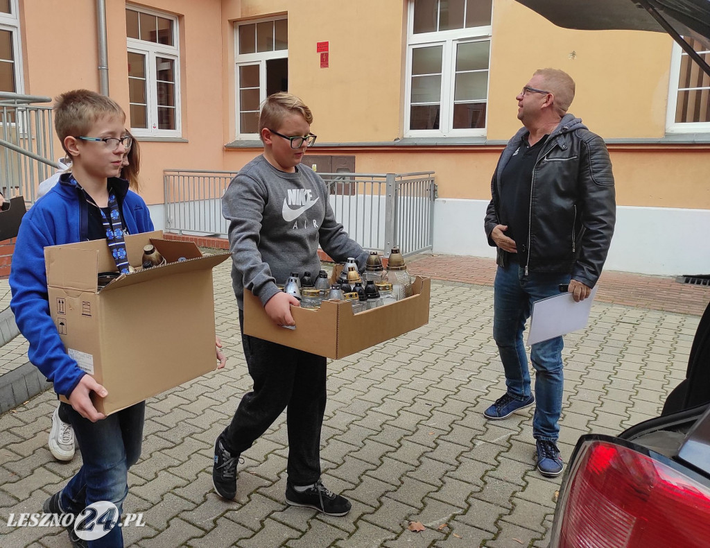 Sukces zbiórki zniczy w SP nr 7