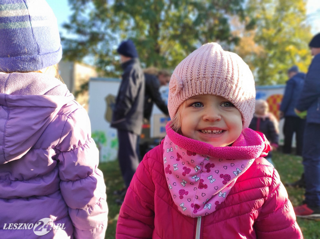 Sadzenie kwiatów w przedszkolu nr 20