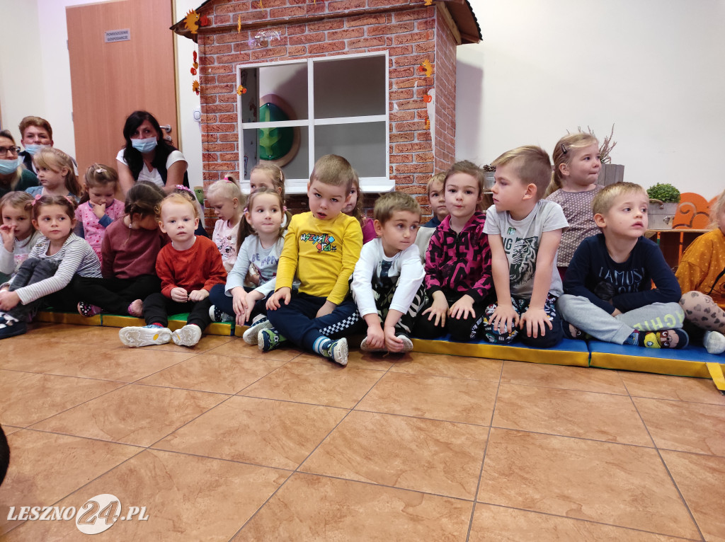 Spotkanie przedszkolaków z psami