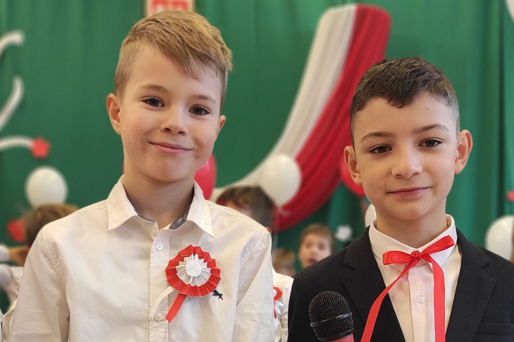 Apel z okazji Święta Niepodległości w SP nr 7