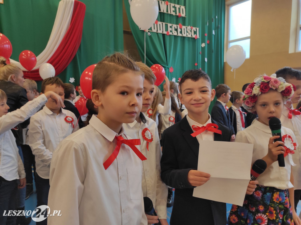 Apel z okazji Święta Niepodległości w SP nr 7