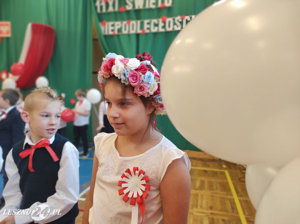 Apel z okazji Święta Niepodległości w SP nr 7