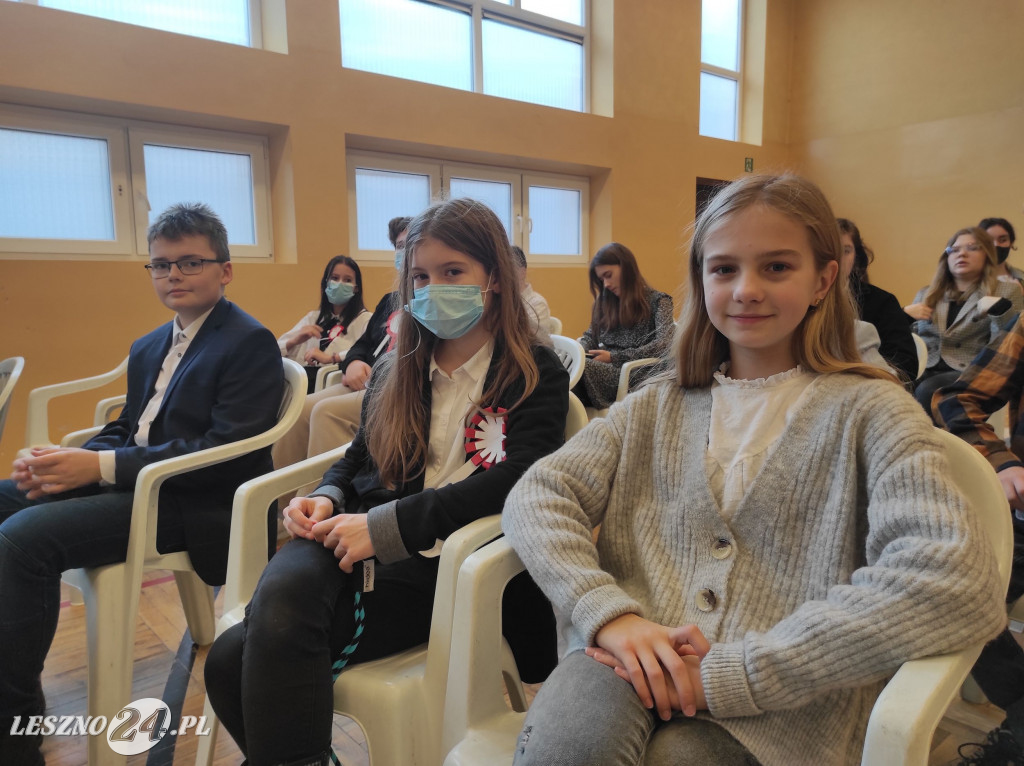 Apel z okazji Święta Niepodległości w SP nr 7
