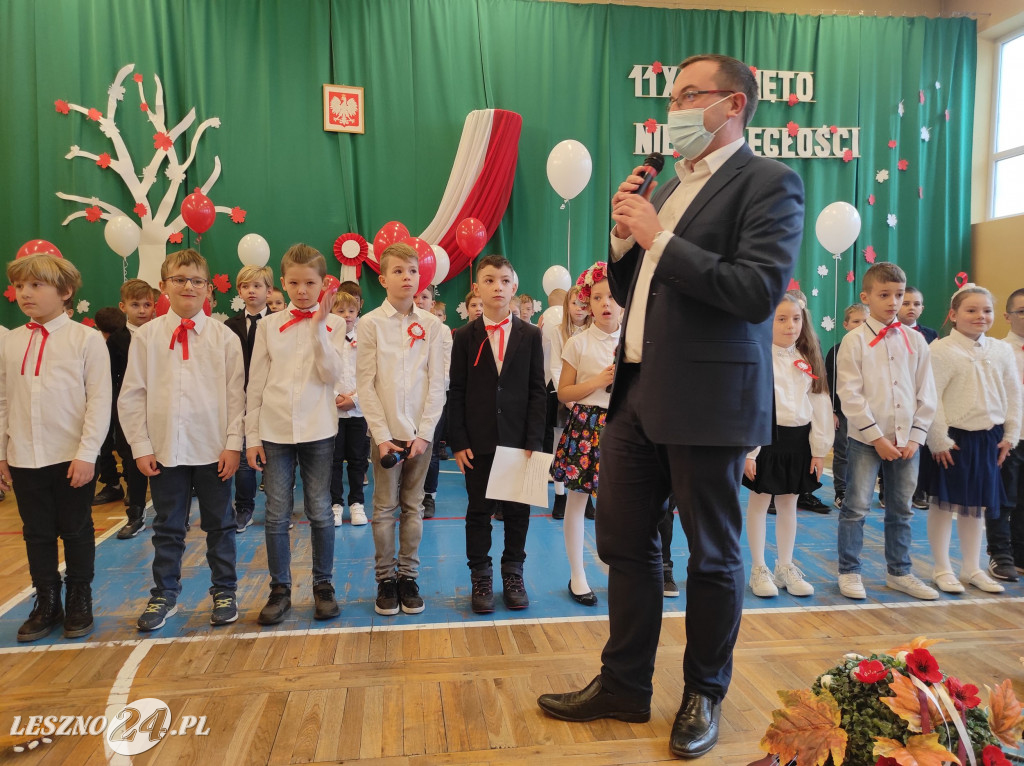 Apel z okazji Święta Niepodległości w SP nr 7