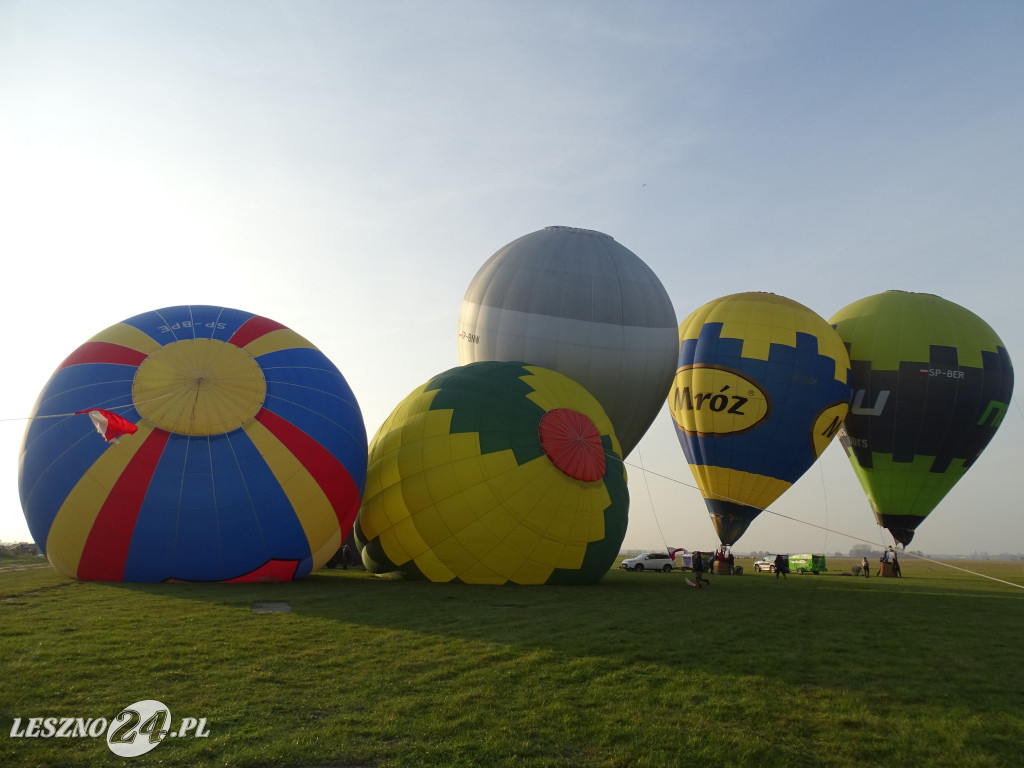 Balony nad Lesznem w Święto Niepodległości
