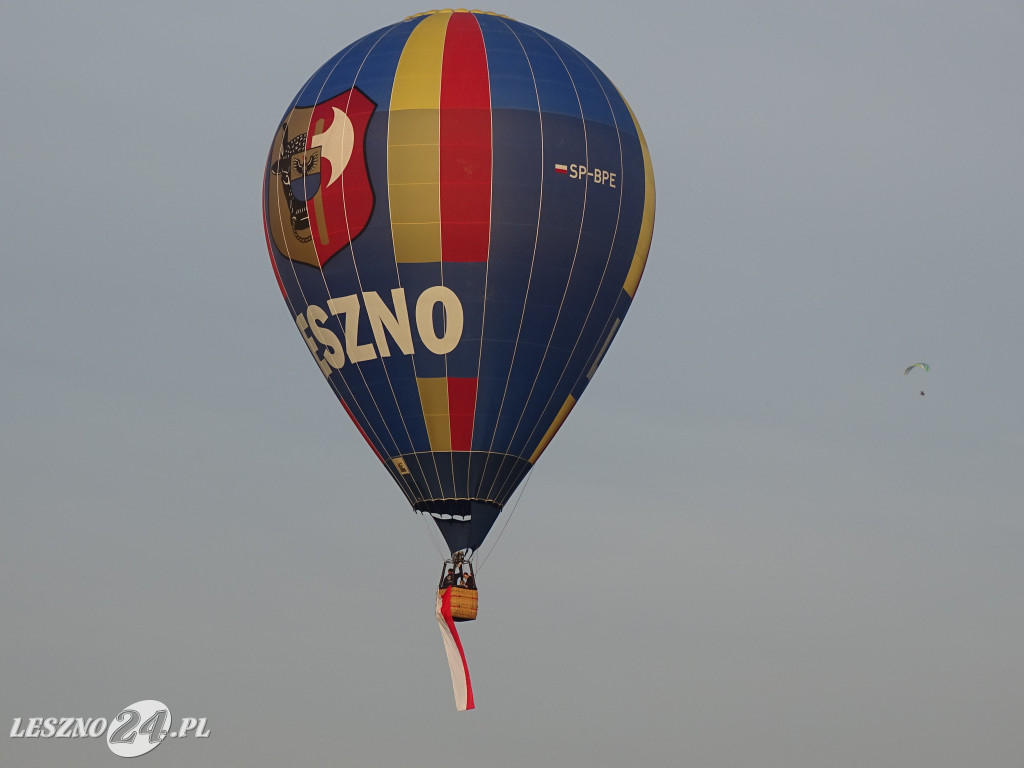 Balony nad Lesznem w Święto Niepodległości