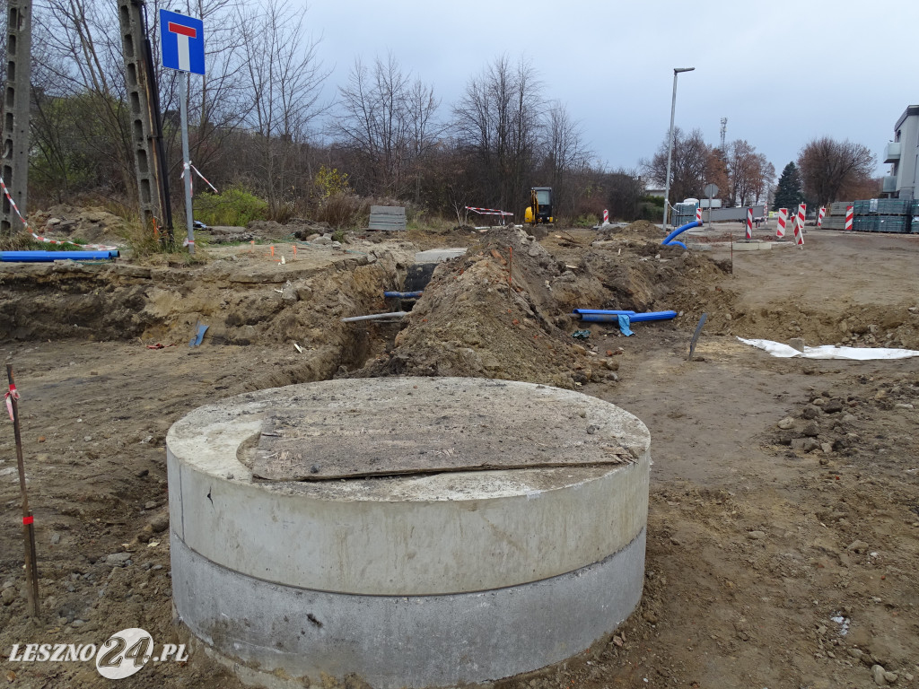 Leszno. Przebudowa skrzyżowania Fabryczna-Zacisze