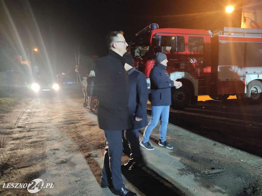 Nowy wóz z drabiną dla OSP Rydzyna