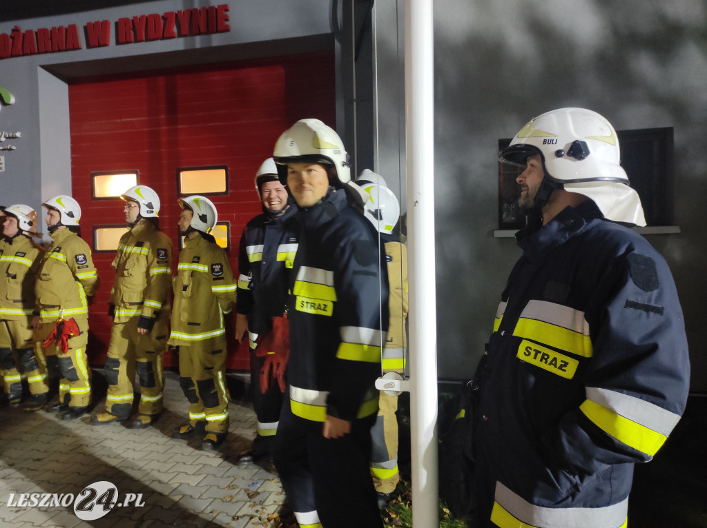 Nowy wóz z drabiną dla OSP Rydzyna
