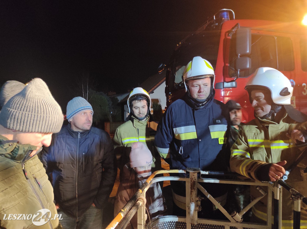 Nowy wóz z drabiną dla OSP Rydzyna