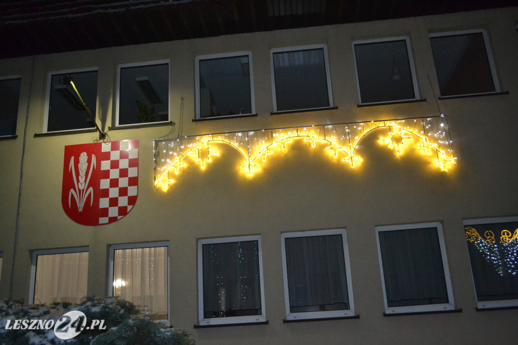 W Krzemieniewie ubierali choinkę
