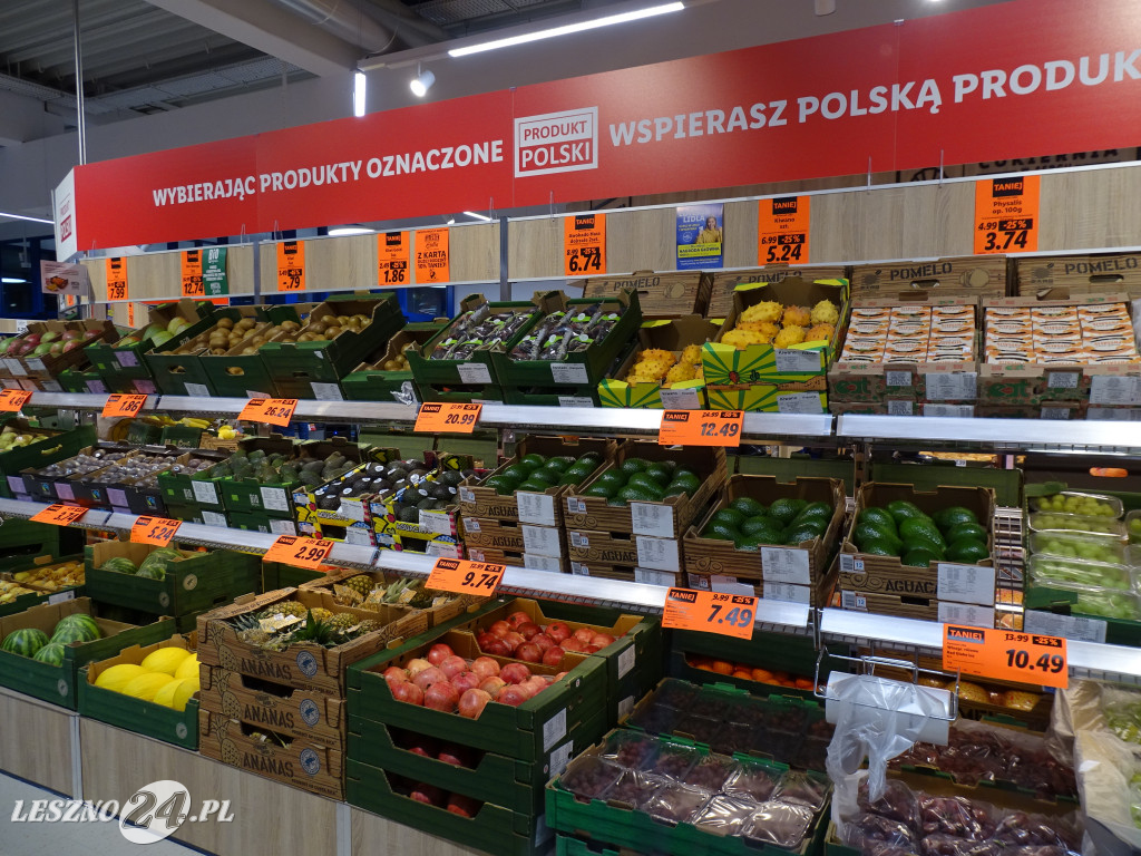 Otwarcie Lidla w Lesznie