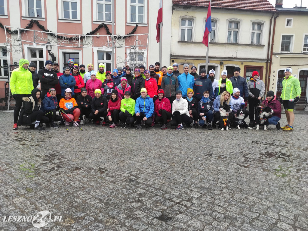 W Rydzynie pobiegli dla WOŚP